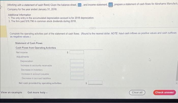 Jaruary 31, 2018. Additional Information 1. The only entry in the accumulated