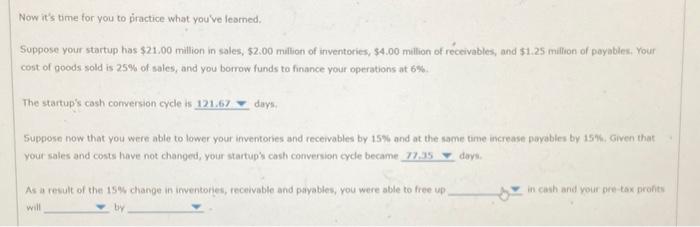 help Now it's time for you to practice what you've learned. Suppose