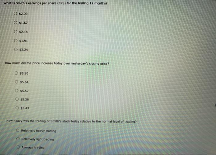 touted as a "hot" growth stock. You acqulred the stock quote shown