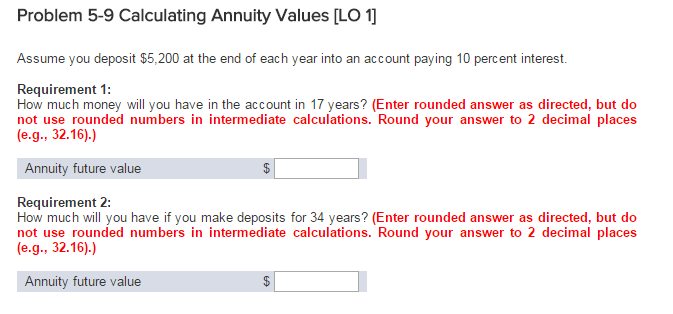 Value $ 1,405 Years Interest Rate 10% $ 550 2,241 33,405 33,100