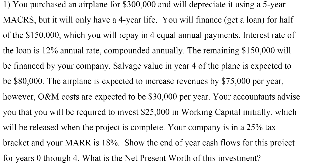 how would i go about doing this problem through excell any help