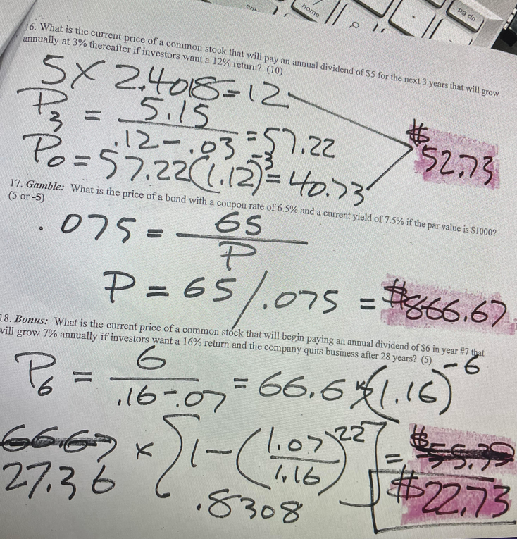 8 Can someone explain how to do #18 only please? Unsure of