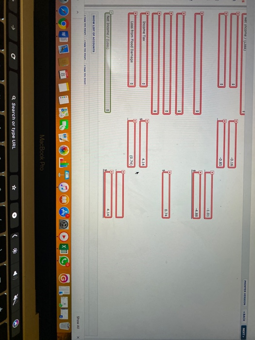 Revenue Cost of goods sold Interest revenue Selling and administrative expenses Write-off