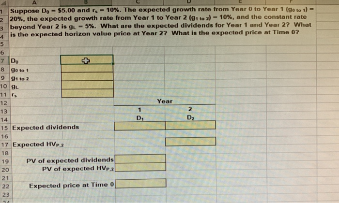 please solve AB Suppose Do - $5.00 and rs -10%. The expected