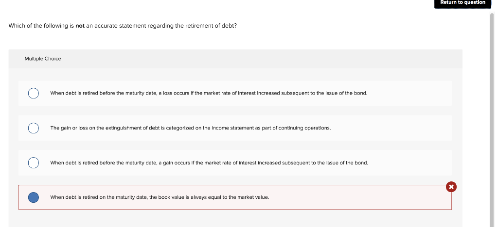 PLEASE SHOW WORK A. B. Return to question Using the effective interest