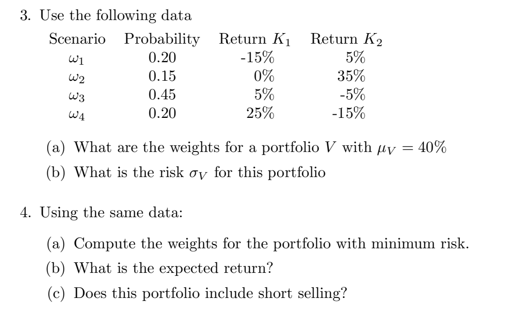  Please refer to the image Use the following data (a) What