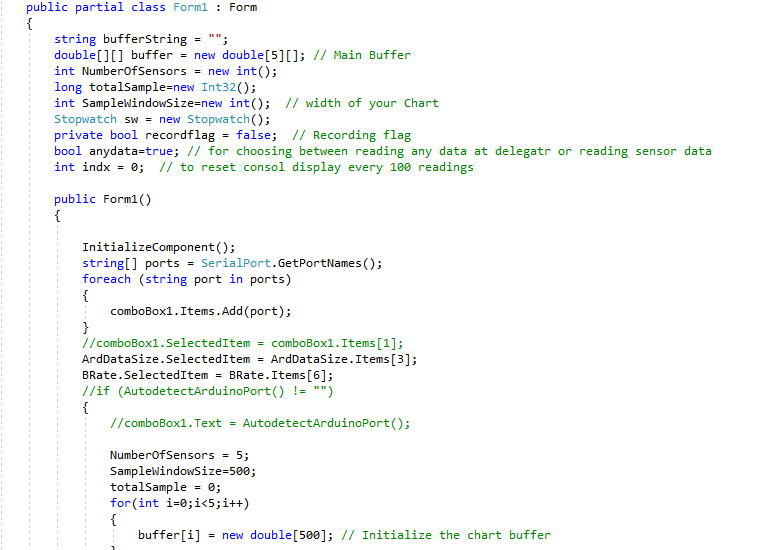  Please update the following code sections to be able to work