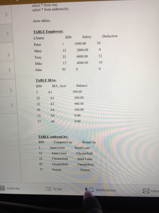  If you have this table exist in sql how can do