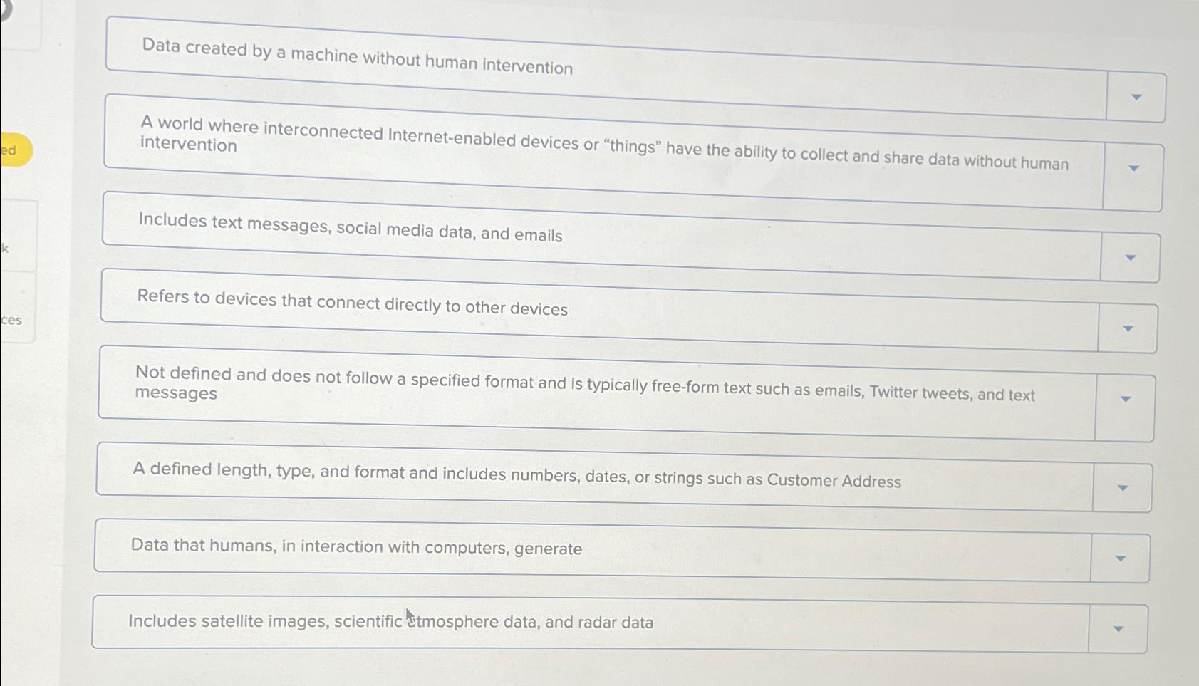  Data created by a machine without human intervention A world where