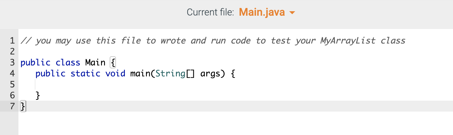 (This file is complete - make no changes to this file) -