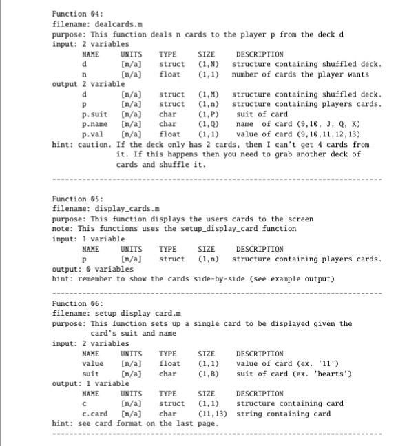 for playing card games software but work on only pieces of it.