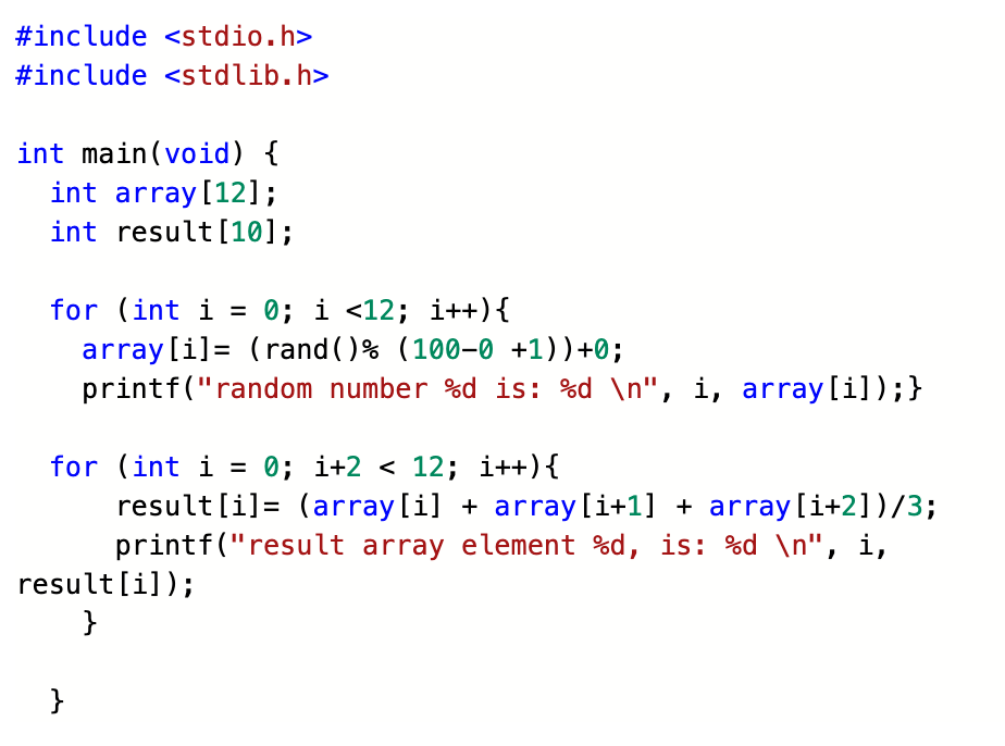 Thank you. this is my code for the first part. Implement a