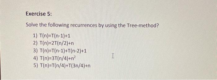 approach is to use the Merge subroutine presented in the chapter Divide