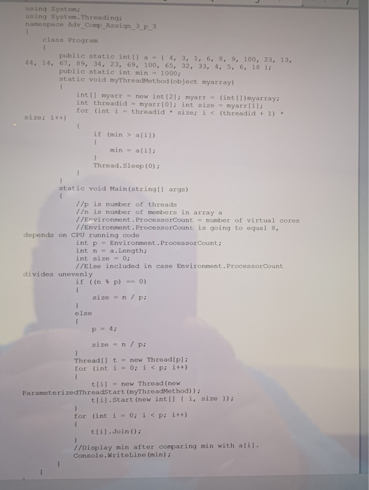  This code is writen in c sharp. Now, write a pseudo
