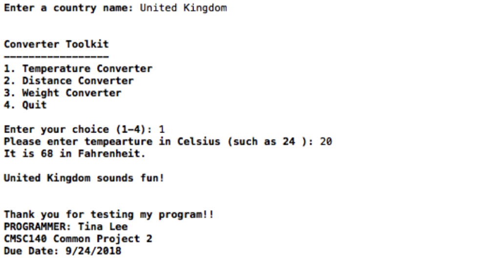 project [ALL concepts from previous projects] Selection control structure The if statement