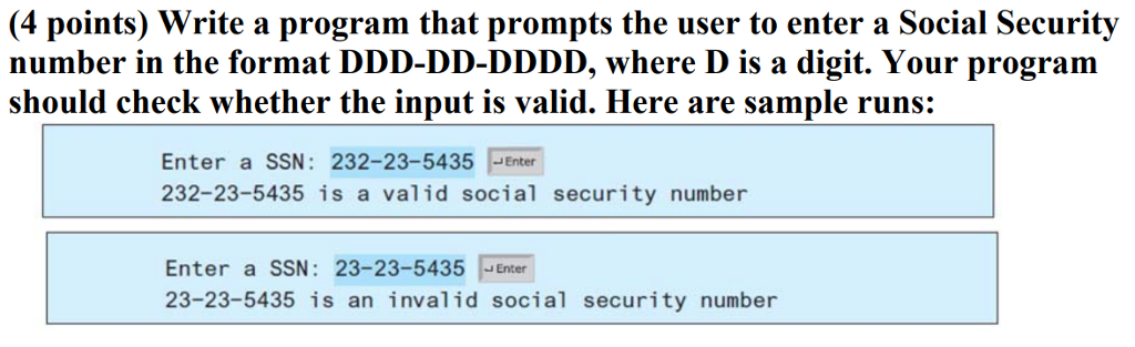 Please use basic java code to solve the following problem: (4 points)