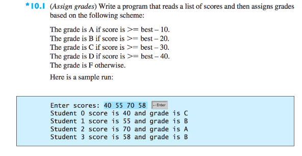  HERE IS MY CODE SO FAR: stud = int(input("Enter the number