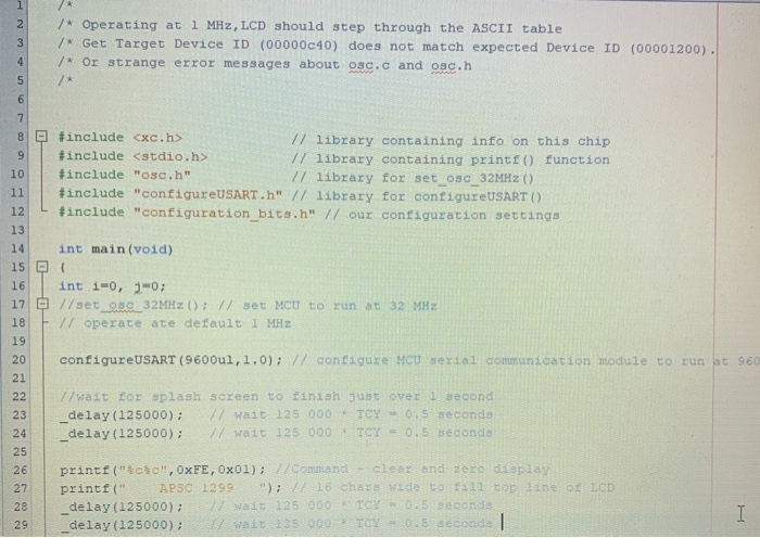  error messages how can I fix the problem? this program operating