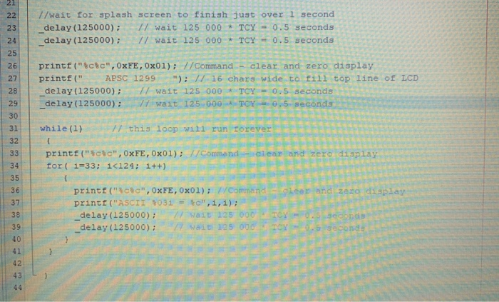 at 1 MHz, should step through the ASCII table. Get Target Device