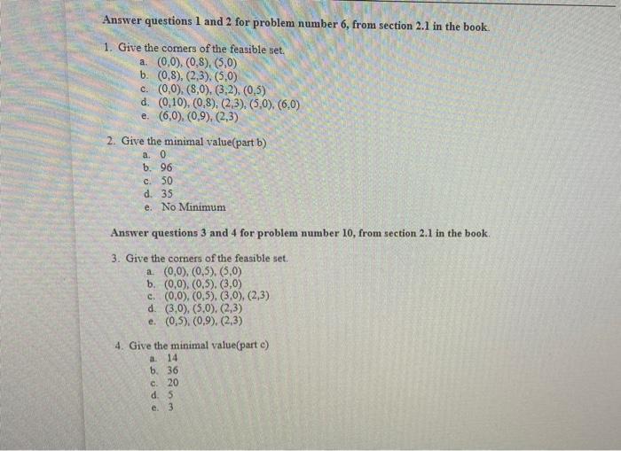 please help Answer questions 1 and 2 for problem number 6 ,