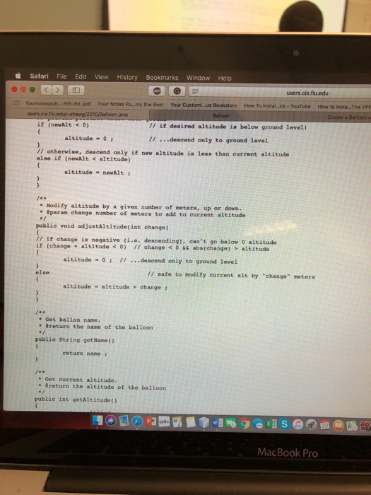 and Mutator Methods I. The Assignment This assignment is to write a