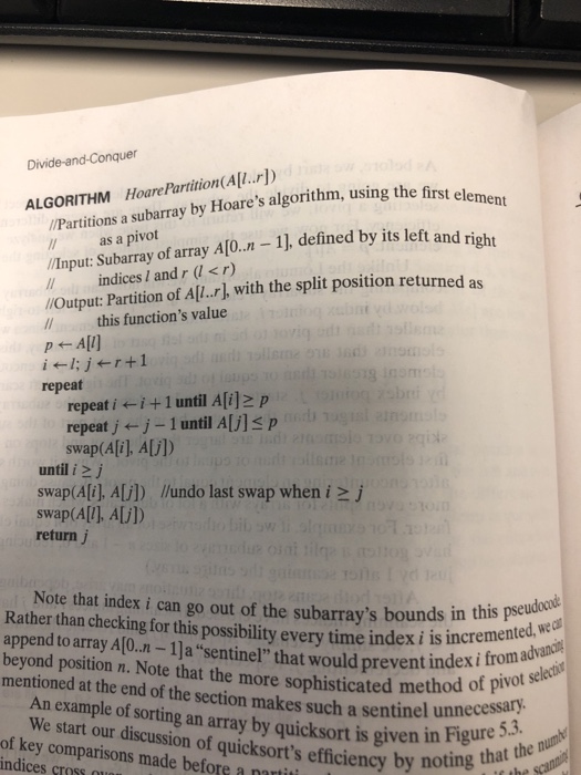 Write the code in c++ for this pseudo code Divide-and-Conquer ALGORITHM