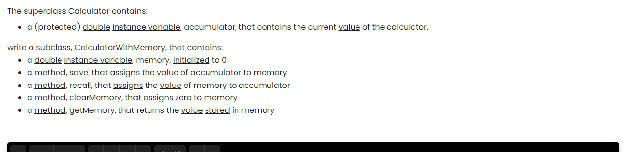 please i need help quickly. i will give upvote. The superclass Calculator