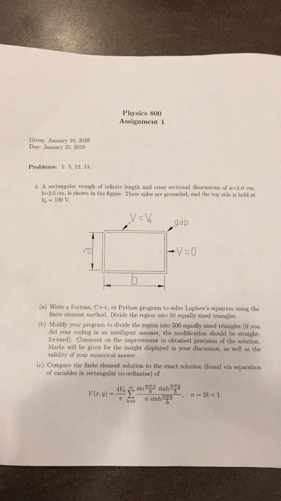 Write a C++ program to solve a Laplace's Equation using finite