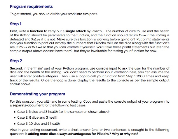 loops Degree of Difficulty: Tricky. You'll need to use everything you've learned