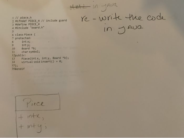 const int x = 4; const int Y = 4; Board board