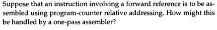 Old system programming textbook, SIC/XE assembly based Suppose that an instruction