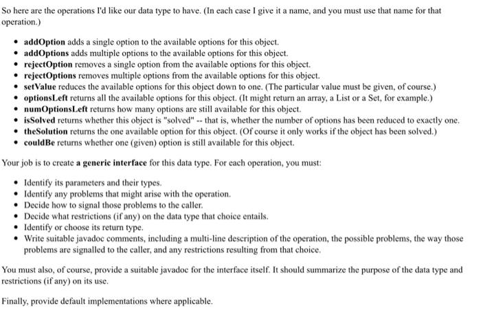 value must be one of a limited set of values, but we