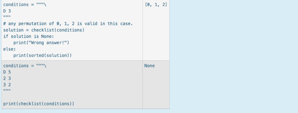 inspection. The fire department is compiling a new inspection checklist. A fire