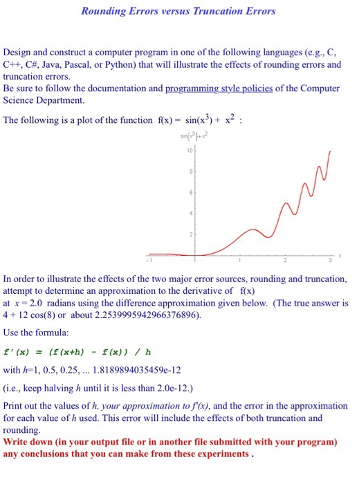  can someone write this in C language? please due soon!! Rounding