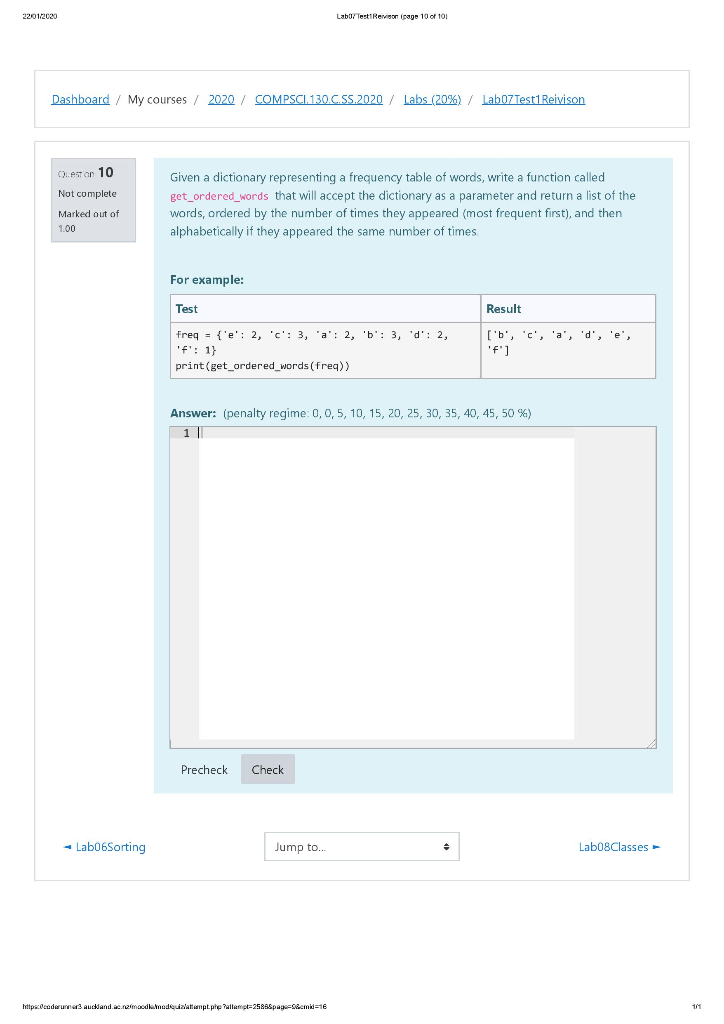 Hi there I keep getting the TypeError please help thx 32017020 Labu/Test1