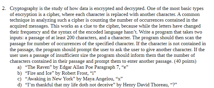 using paython spyder program write a conditional execution program for the following: