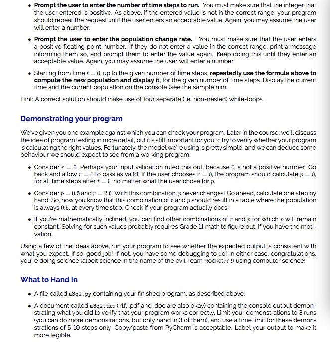 using various kinds of loops (and do some science at the same