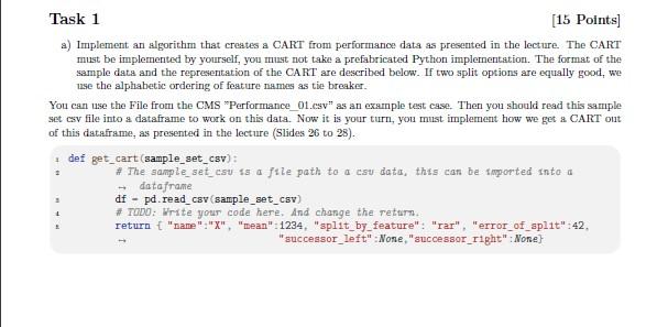 Waiting for the Answer as soon as possible In this assignment, we