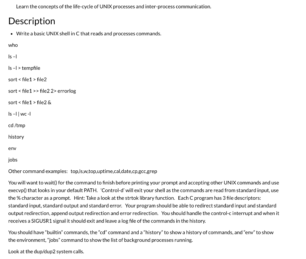 This is a question from an operating system course and is complete.