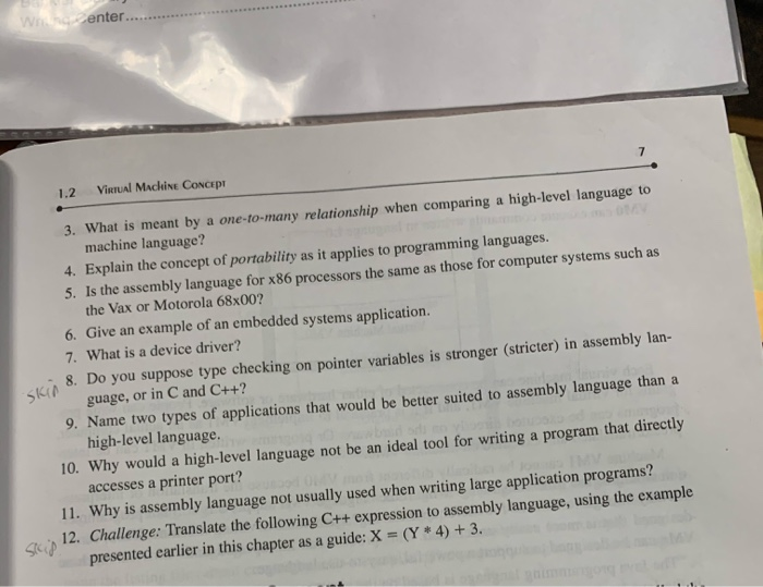  V enter. 1.2 Virtual Machine CONCEPT 3. What is meant by