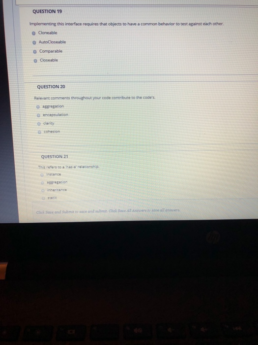 True False QUESTION 6 something the program can recover from a does