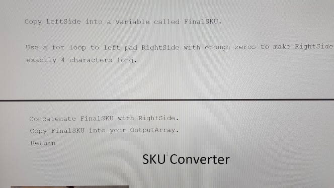 code for these functions-they will only be called and the output will
