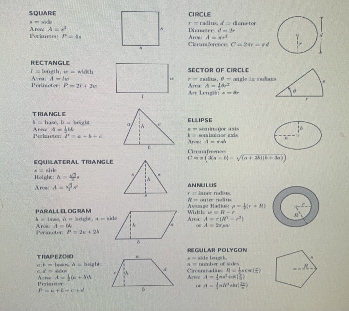 For circle, square and ellipse write a program in MATLAB to find