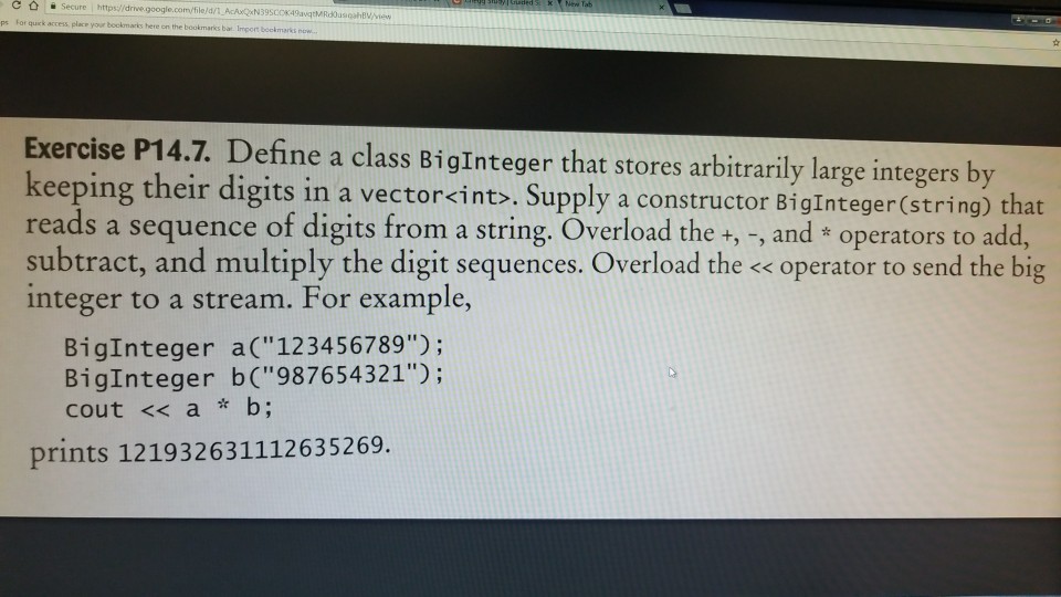 hey I was trying this excise out and couldn't get it