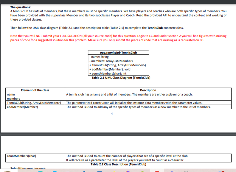  sOLVE THIS JAVA The questions: these provided classes. Then follow the
