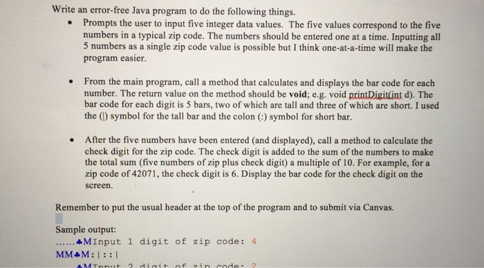  Write an error-free Java program to do the following things. Prompts