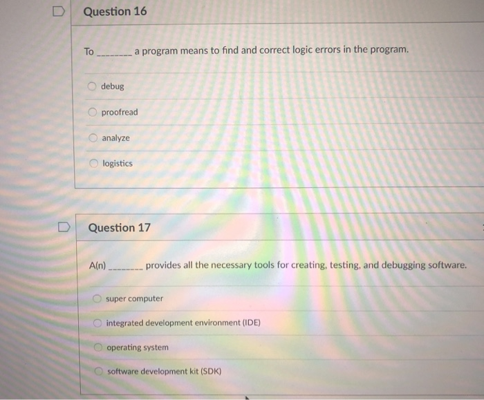 1 pts DQuestion 8 A object appears as a rectangular region that