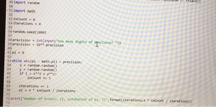 should not call the input function. All keyboard input should be done