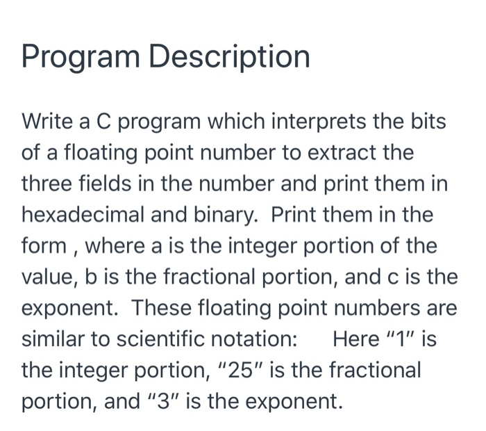 write a c program. I have also provided some other resources that