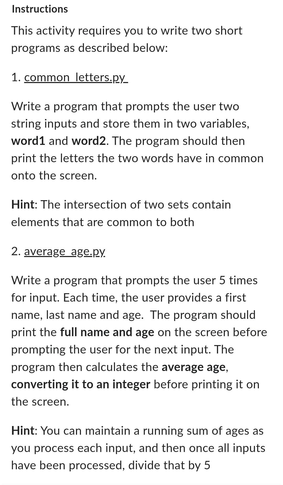  I need it in python with output and step by step